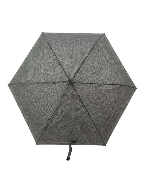 MINI Parapluie manuel coupe-vent cravate grise 02 - Parapluies