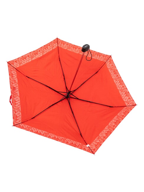 LOGO ALL OVER Mini parapluie manuel rouge02 - Parapluies