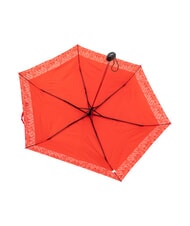 FERRÈ LOGO ALL OVER Mini parapluie manuel rouge02 - Parapluies - 5