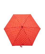FERRÈ LOGO ALL OVER Mini parapluie manuel rouge01 - Parapluies - 2