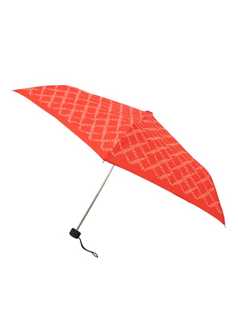 LOGO ALL OVER Mini parapluie manuel rouge01 - Parapluies