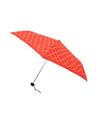 FERRÈ LOGO ALL OVER Mini parapluie manuel rouge01 - Parapluies - 3
