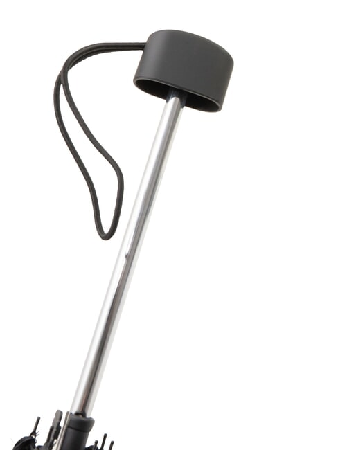 LOGO ALL OVER Mini parapluie manuel noir03 - Parapluies