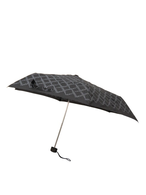 LOGO ALL OVER Mini parapluie manuel noir01 - Parapluies
