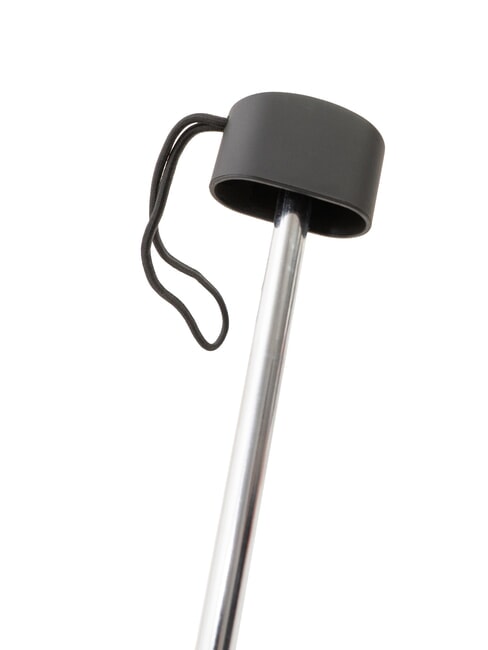 LOGO ALL OVER Mini parapluie manuel noir01 - Parapluies