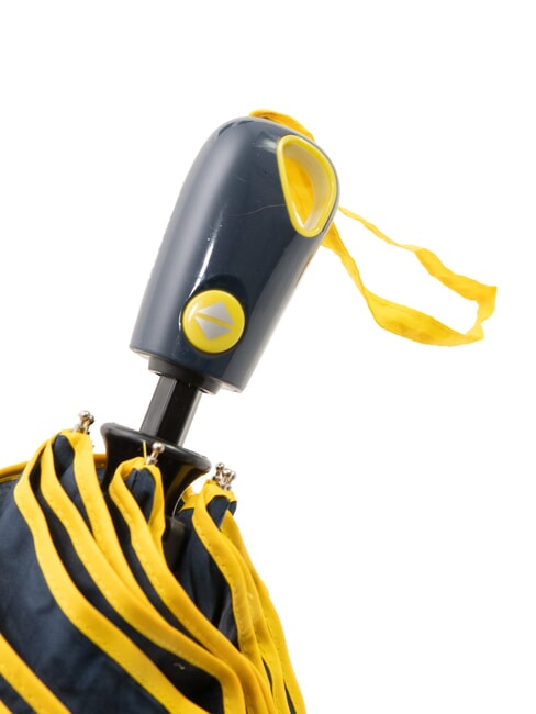 MINI Parapluie à ouverture/fermeture automatique bleu marine / jaune - Parapluies