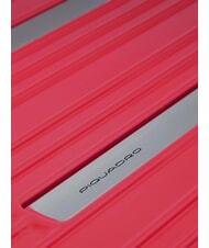 PIQUADRO PQ-LIGHT Chariot extensible moyen rouge2 - Valises Rigides - 7