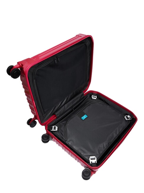 PQ-LIGHT Trolley cabine ultra fin rouge2 - Valises cabine