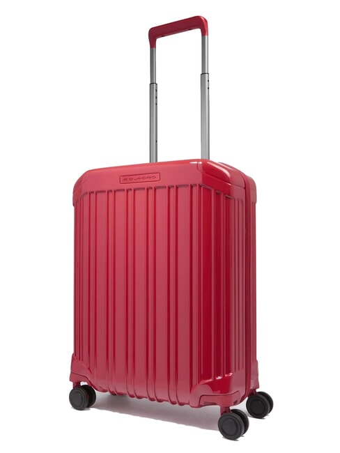PQ-LIGHT Trolley cabine ultra fin rouge2 - Valises cabine