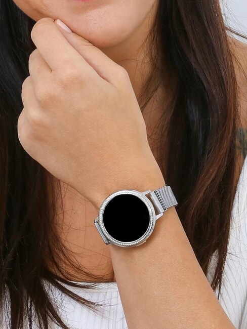 EYE GLAM Montre connect&eacute;e argent - Montres