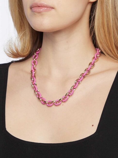 ENAMEL Collier or - Colliers