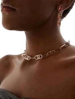 BICOLOR CHAIN Collier or - Colliers