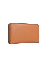 THE BRIDGE FLORENTIN Porte-feuille en cuire Cognac / or - Portefeuilles Femme - 4