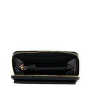 THE BRIDGE ELISABETTA Grand portefeuille en cuir avec poche black Gold - Portefeuilles Femme - 2