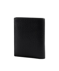 THE BRIDGE FABIO Porte-cartes vertical en cuir ruthénium noir / noir mat - Portefeuilles Homme - 3