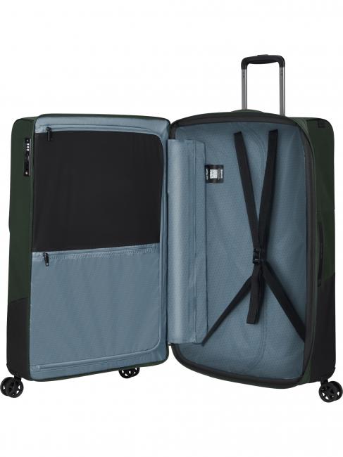 BIZ2GO TRVL Grand chariot vert terre - Valises Semi-rigides