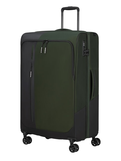 BIZ2GO TRVL Grand chariot vert terre - Valises Semi-rigides