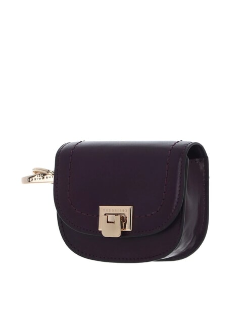 FEDERICA Porte-monnaie en cuir avec porte-clés raisin ab. or - Portefeuilles Femme