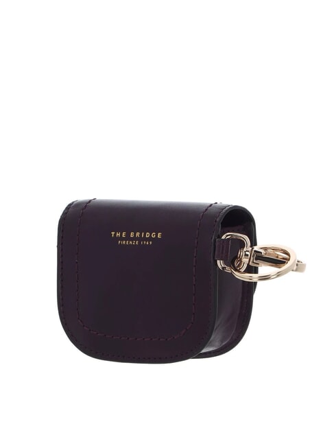 FEDERICA Porte-monnaie en cuir avec porte-clés raisin ab. or - Portefeuilles Femme