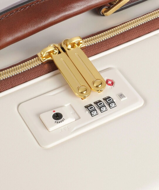 STORY  Grand chariot naturel / brun abb. or - Valises Rigides