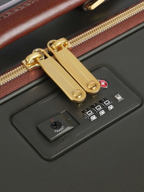 STORY  Chariot moyen  forêt/brun abb. or - Valises Rigides