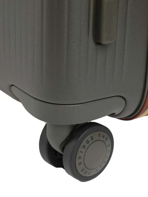 STORY  Bagage à main à roulettes forêt/brun abb. or - Valises cabine