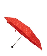 FERRÈ LOGO ALL OVER Mini parapluie manuel rouge03 - Parapluies - 3