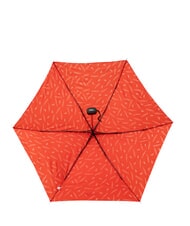 FERRÈ LOGO ALL OVER Mini parapluie manuel rouge03 - Parapluies - 5