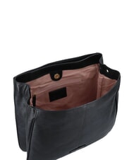 THE BRIDGE ELISABETTA Sac en cuir avec bandouli&egrave;re black Gold - Sacs pour Femme - 5