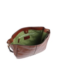 THE BRIDGE ELISABETTA Sac en cuir avec bandouli&egrave;re MARRON - Sacs pour Femme - 4