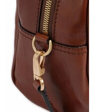 THE BRIDGE FLORA Sac cartable en cuir avec poches MARRON - Sacs pour Femme - 3