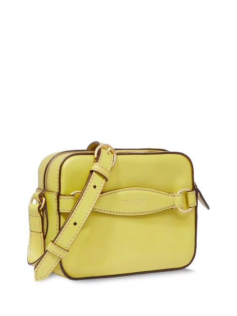 BETTINA Sac photo en cuir citron vert avec de l'or - Sacs pour Femme