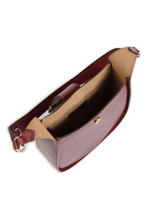 DORA Sac à bandoulière / sac à bandoulière Chianti / Bordeaux / Or - Sacs pour Femme