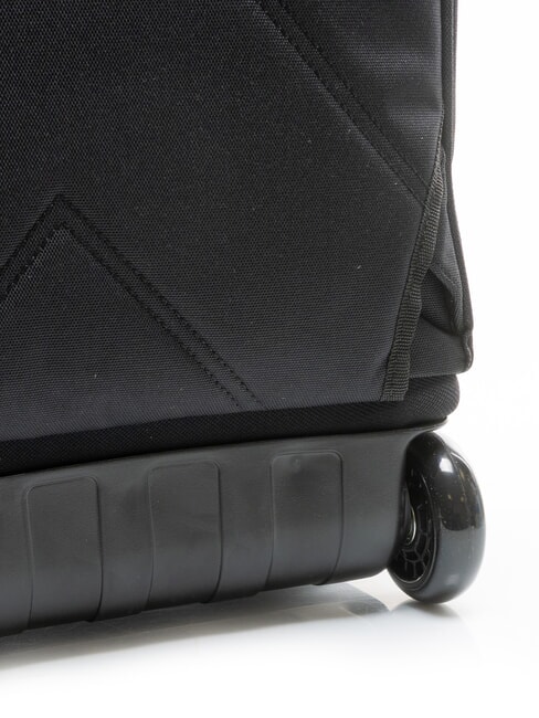 #BOOTIT Sac &agrave; dos avec chariot RAYURE NOIR / BLANC - Sacs &agrave; dos &agrave; roulettes