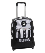 JUVENTUS #BOOTIT Sac &agrave; dos avec chariot RAYURE NOIR / BLANC - Sacs &agrave; dos &agrave; roulettes - 6