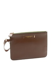 THE BRIDGE CHIARA Pochette en cuir MARRON - Sacs pour Femme - 2