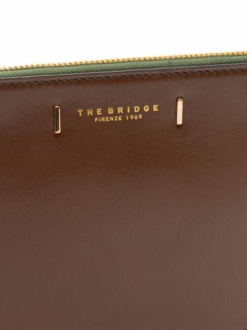 CHIARA Pochette en cuir MARRON - Sacs pour Femme