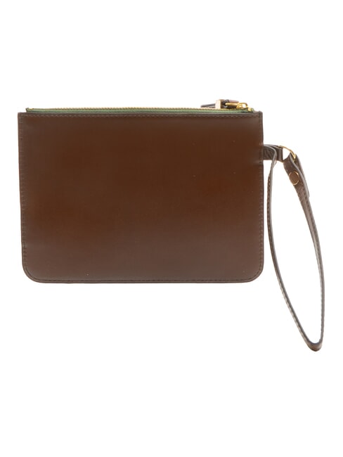 CHIARA Pochette en cuir MARRON - Sacs pour Femme