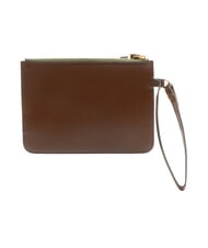 THE BRIDGE CHIARA Pochette en cuir MARRON - Sacs pour Femme - 4