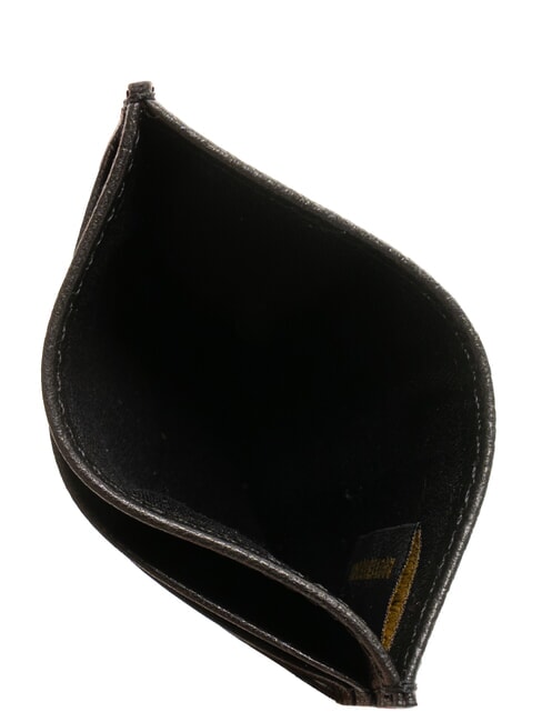 CESARE Porte-cartes plat en cuir Noir - Portefeuilles Homme