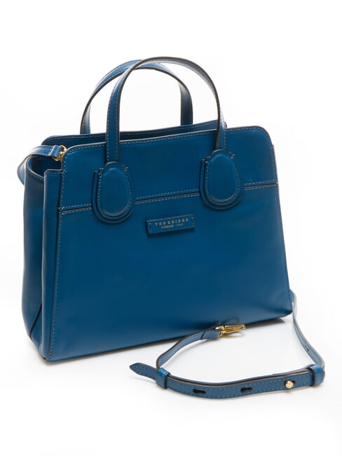 ELETTRA Sac à main avec bandoulière jean court or - Sacs pour Femme