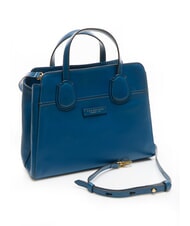 THE BRIDGE ELETTRA Sac à main avec bandoulière jean court or - Sacs pour Femme - 2