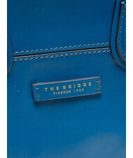 THE BRIDGE ELETTRA Sac à main avec bandoulière jean court or - Sacs pour Femme - 4