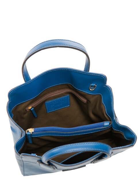 ELETTRA Sac à main avec bandoulière jean court or - Sacs pour Femme