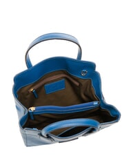 THE BRIDGE ELETTRA Sac à main avec bandoulière jean court or - Sacs pour Femme - 5