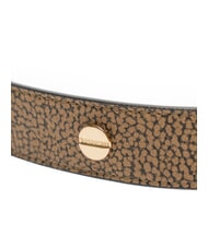 BORBONESE GRAFFITI Ceinture avec clous op naturel / noir - Ceintures - 4