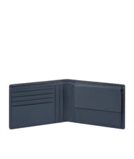 PIQUADRO AKRON Portefeuille en cuir avec porte-monnaie - Portefeuilles Homme