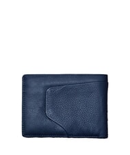 PIQUADRO AKRON Portefeuille en cuir avec porte-monnaie bleu - Portefeuilles Homme - 4