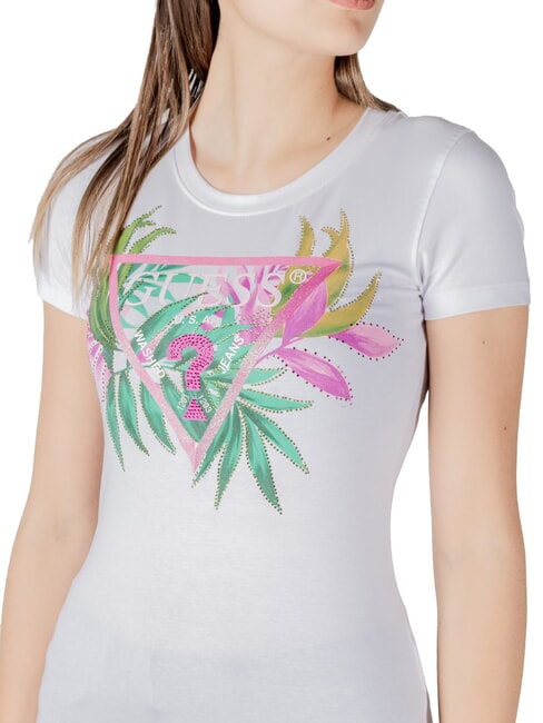 CN SS LEAF T-shirt à manches courtes blanc pur - T-shirt