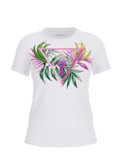 CN SS LEAF T-shirt à manches courtes blanc pur - T-shirt